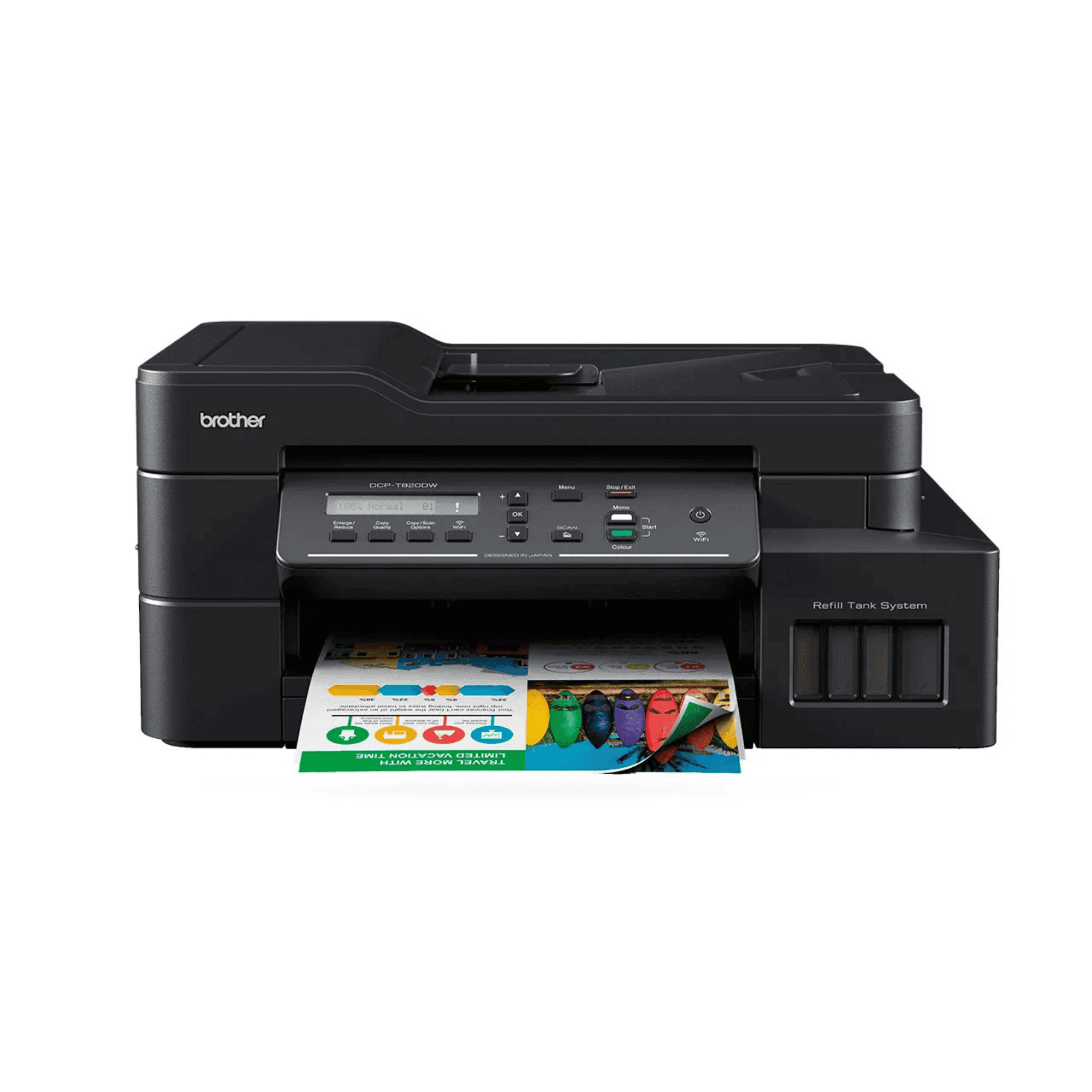 Brother Inkjet Printer T820DW - 4