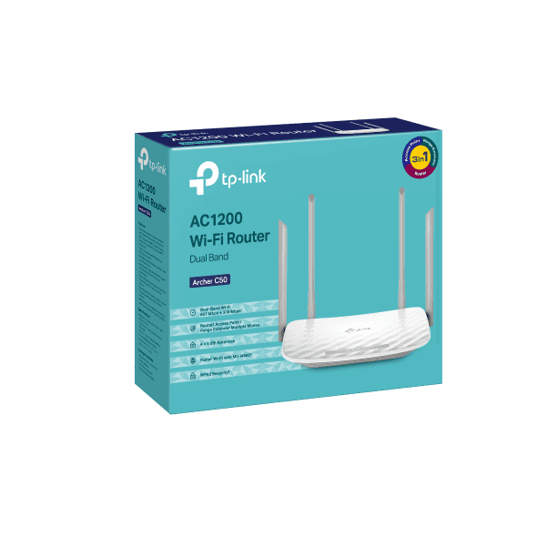 TP-Link Archer C50 AC1200 Wireless Dual Band Router - 3