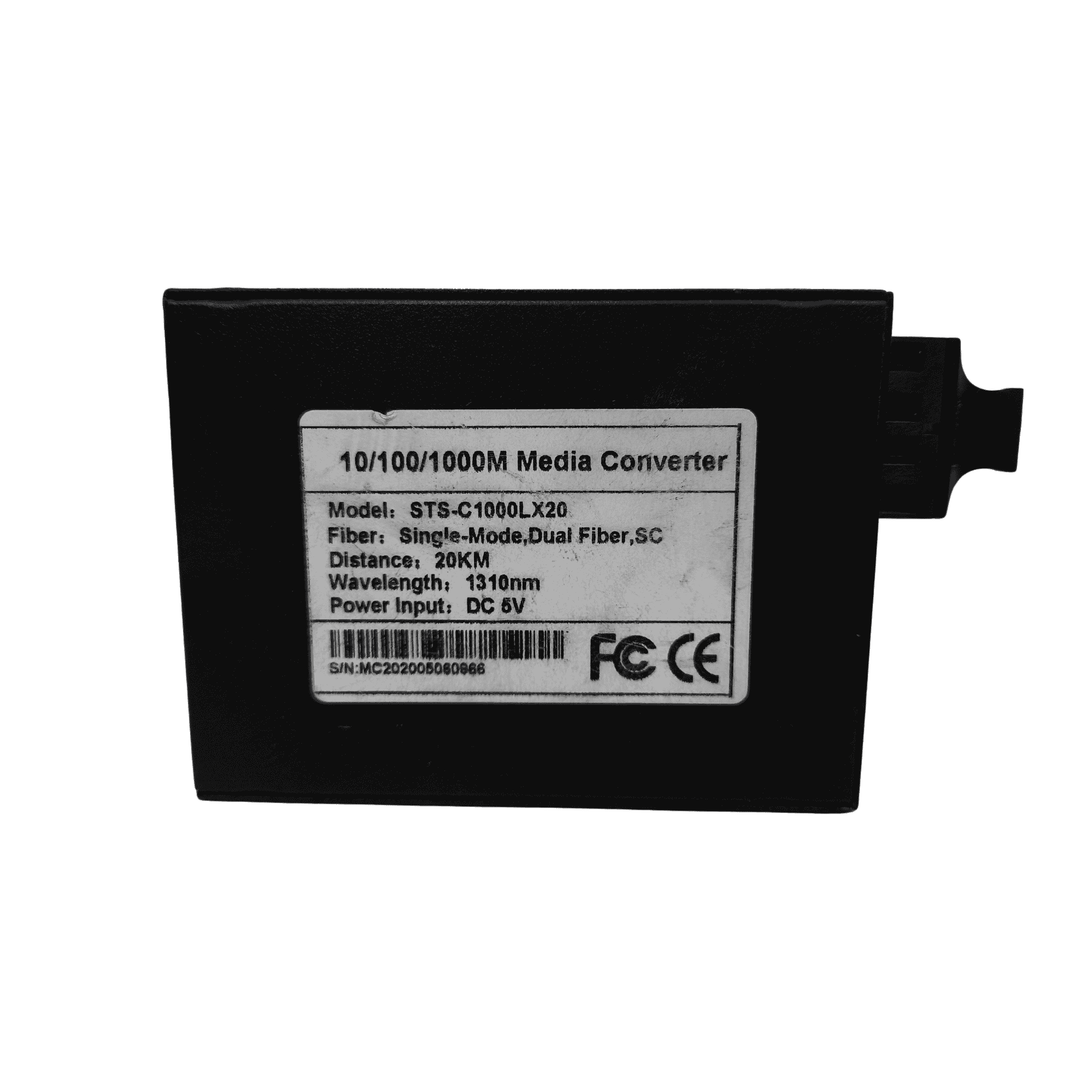 STS Gigabit Media Converter STS_C1000LX20 - 3