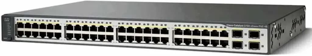 Cisco WS-C3750G-48PS-S Switch