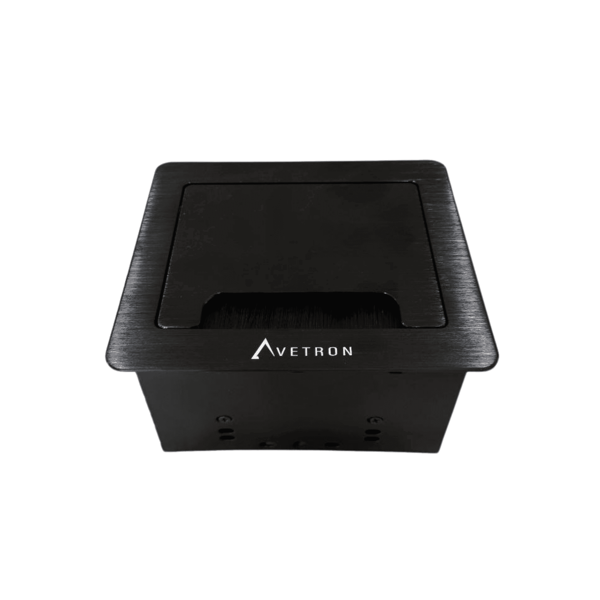 Avetron Multi-Port Desktop Multimedia Socket – Black/Grey
