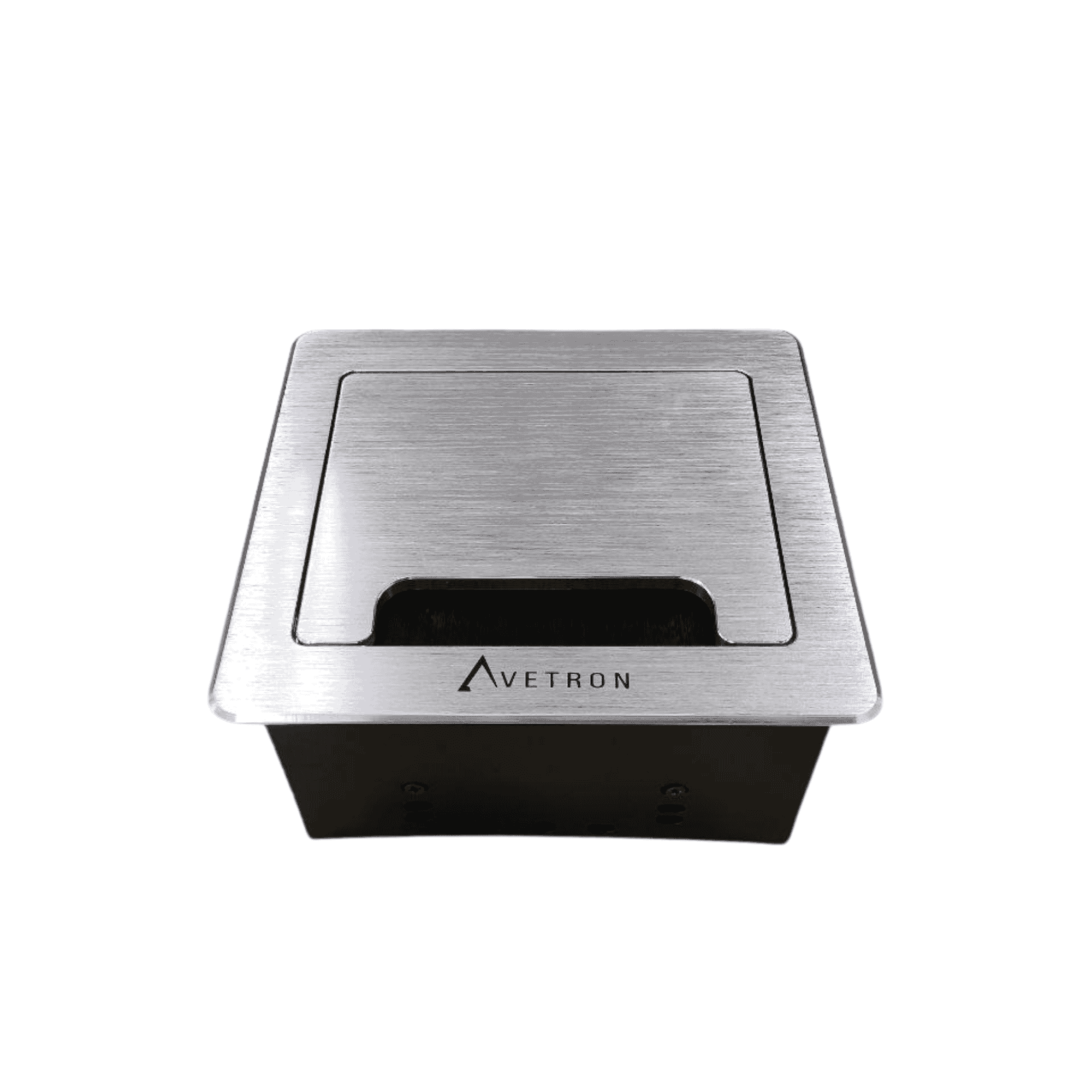 Avetron Multi-Port Desktop Multimedia Socket – Black/Grey - 2