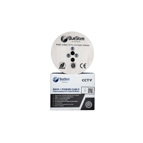BLUESTORM RG59 CCS Outdoor Coaxial Cable 250M