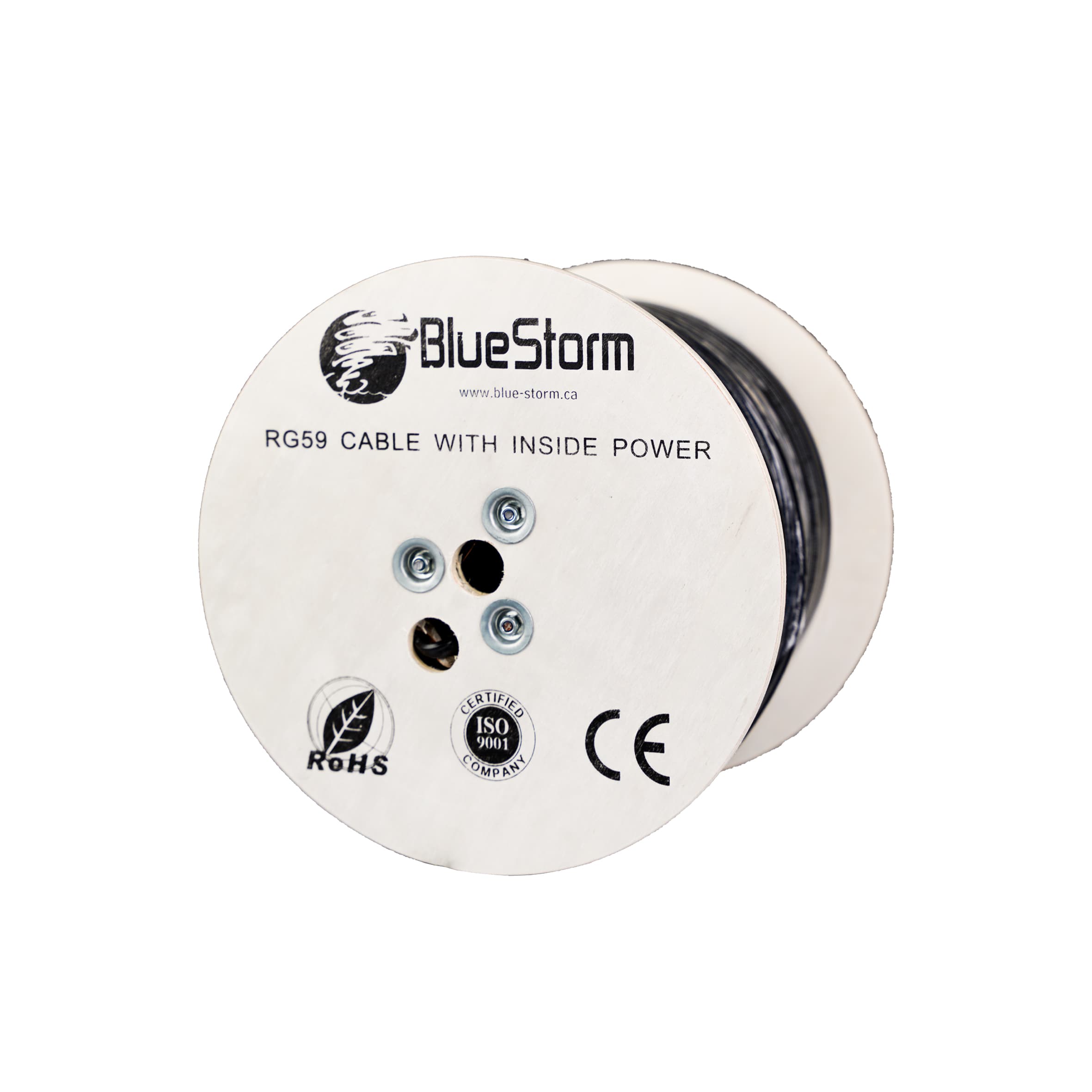 BLUESTORM RG59 CCS INSIDE POWER Coaxial Cable 250M