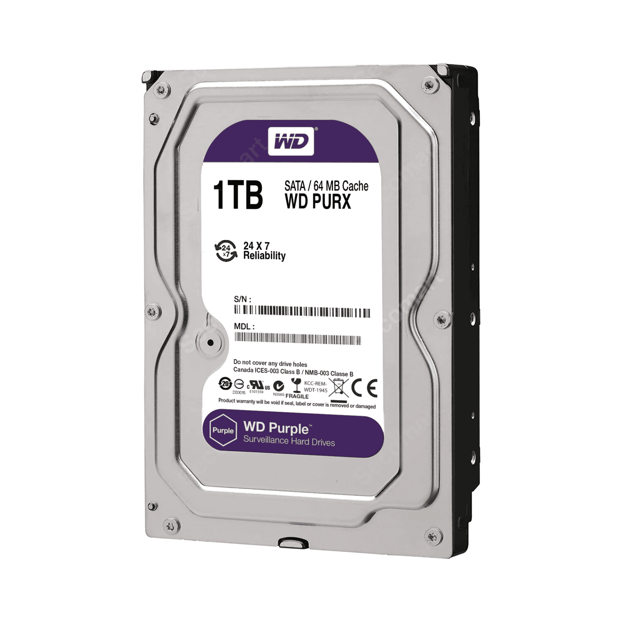 WD Purple HDD 1TB