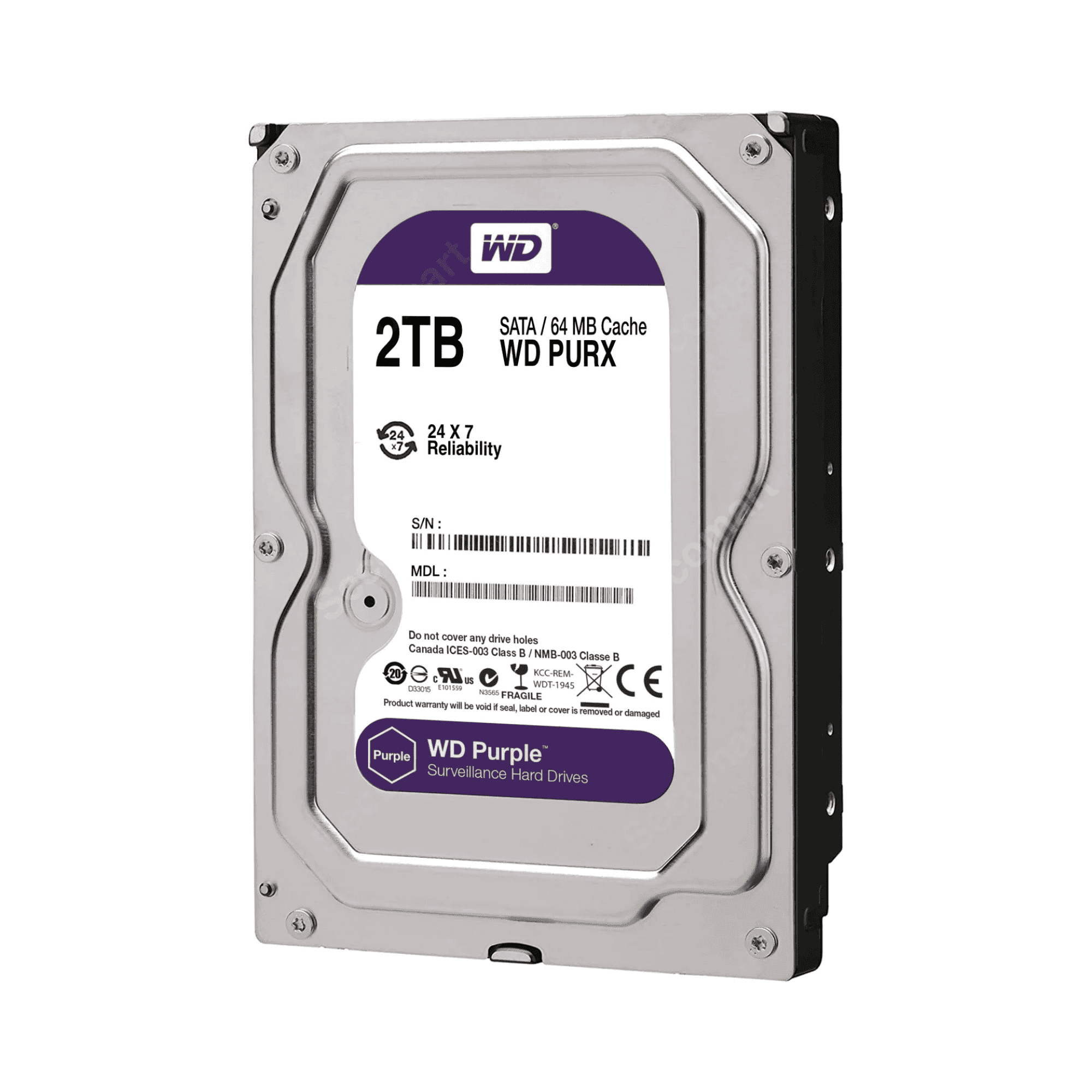 WD Purple HDD 2TB