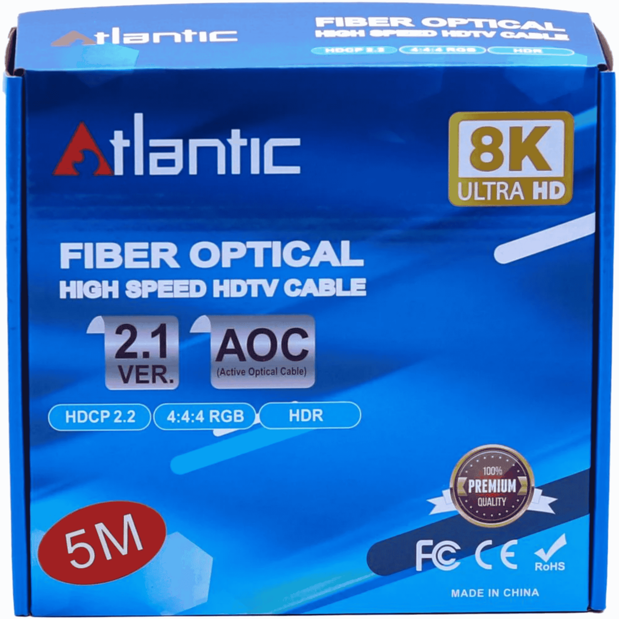 ATLANTIC HDMI Fiber Optical Cable 5m