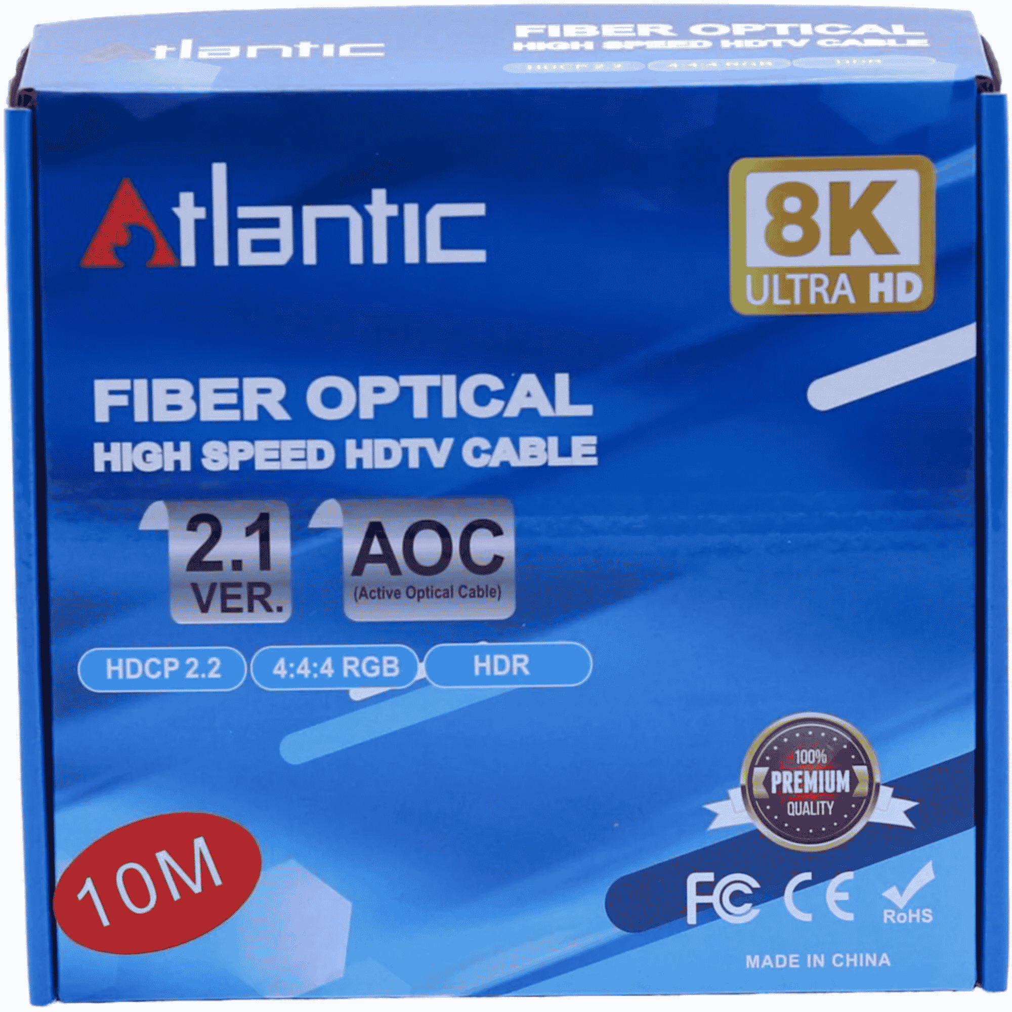 ATLANTIC HDMI Fiber Optical Cable 10m