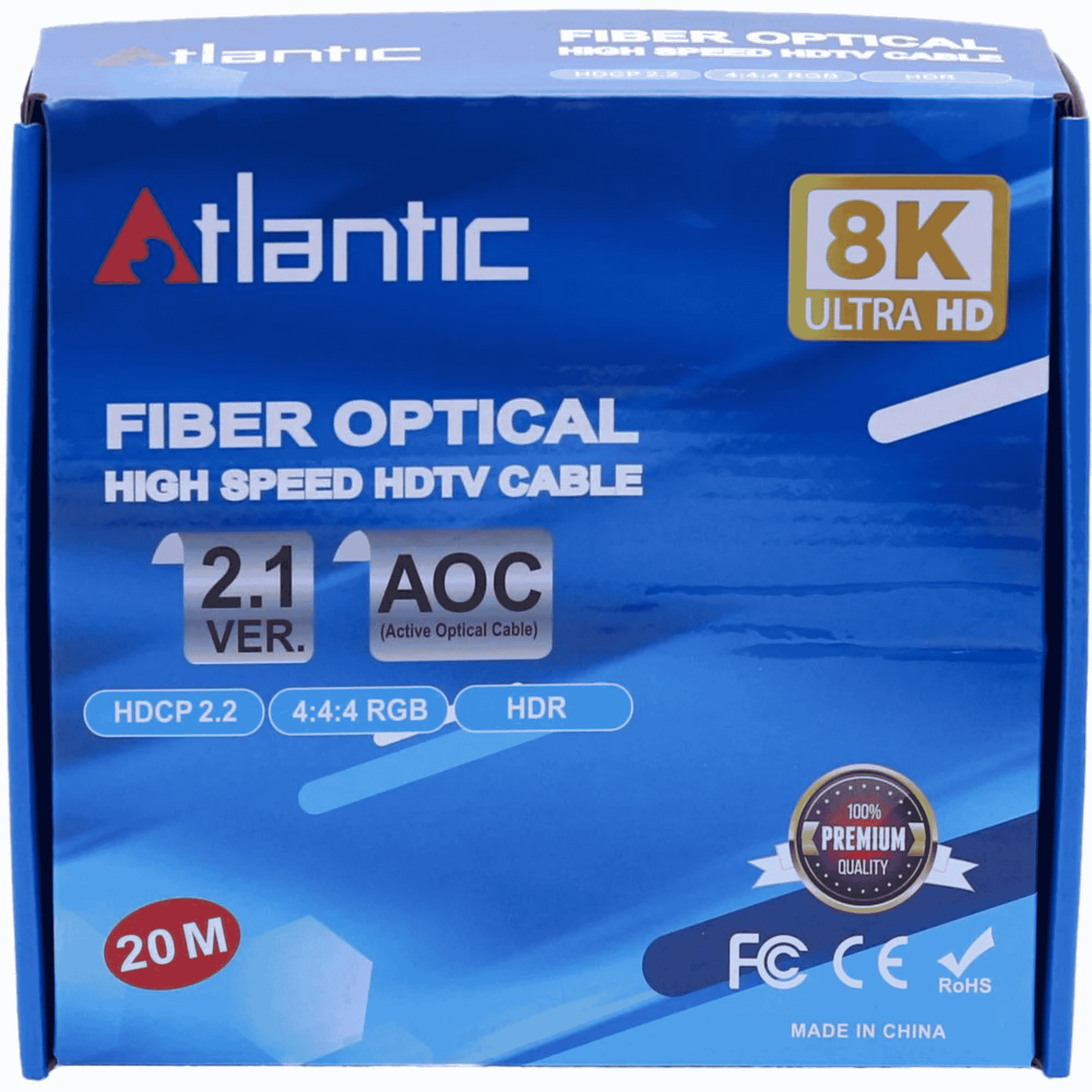 ATLANTIC HDMI Fiber Optical Cable 20m