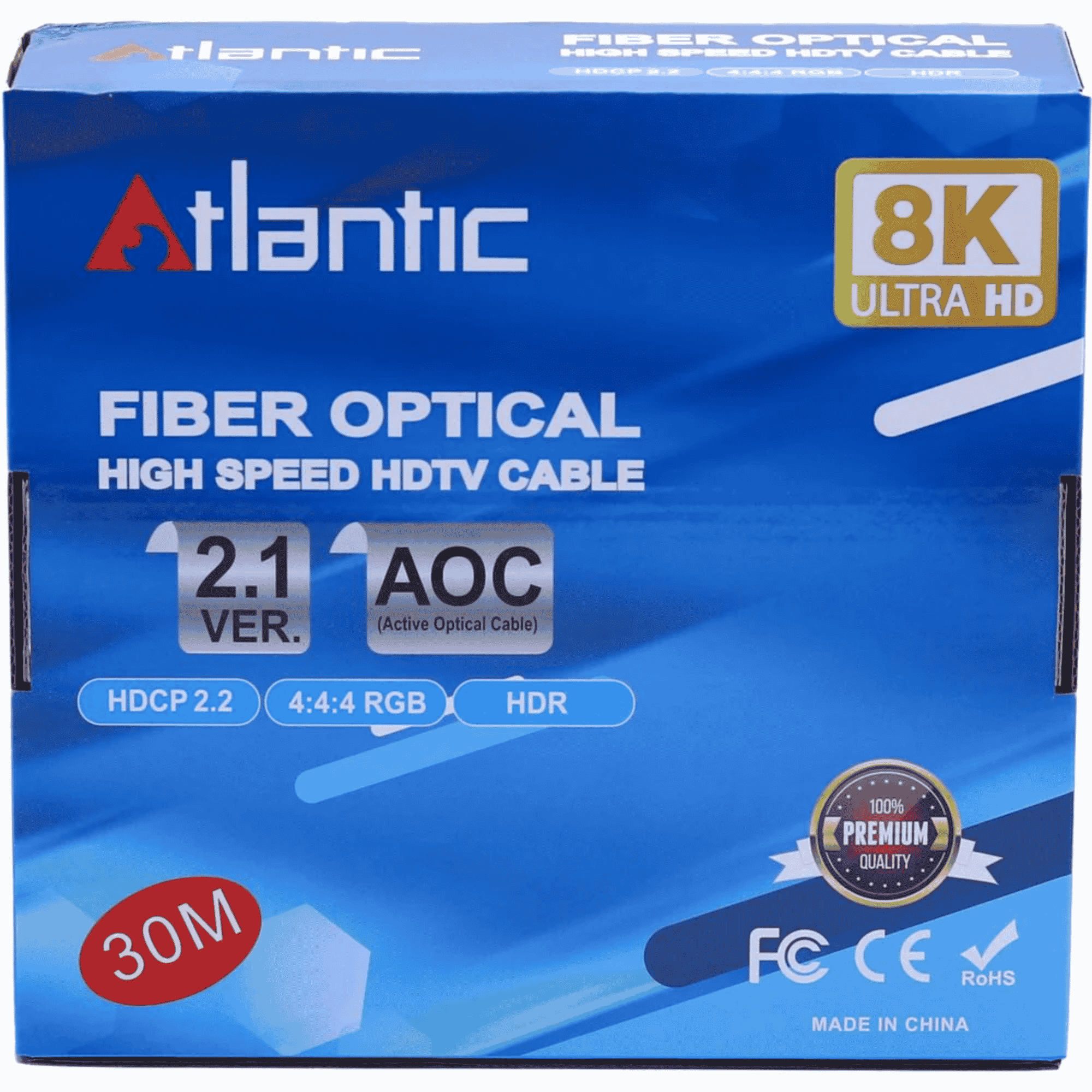 ATLANTIC HDMI Fiber Optical Cable 30m