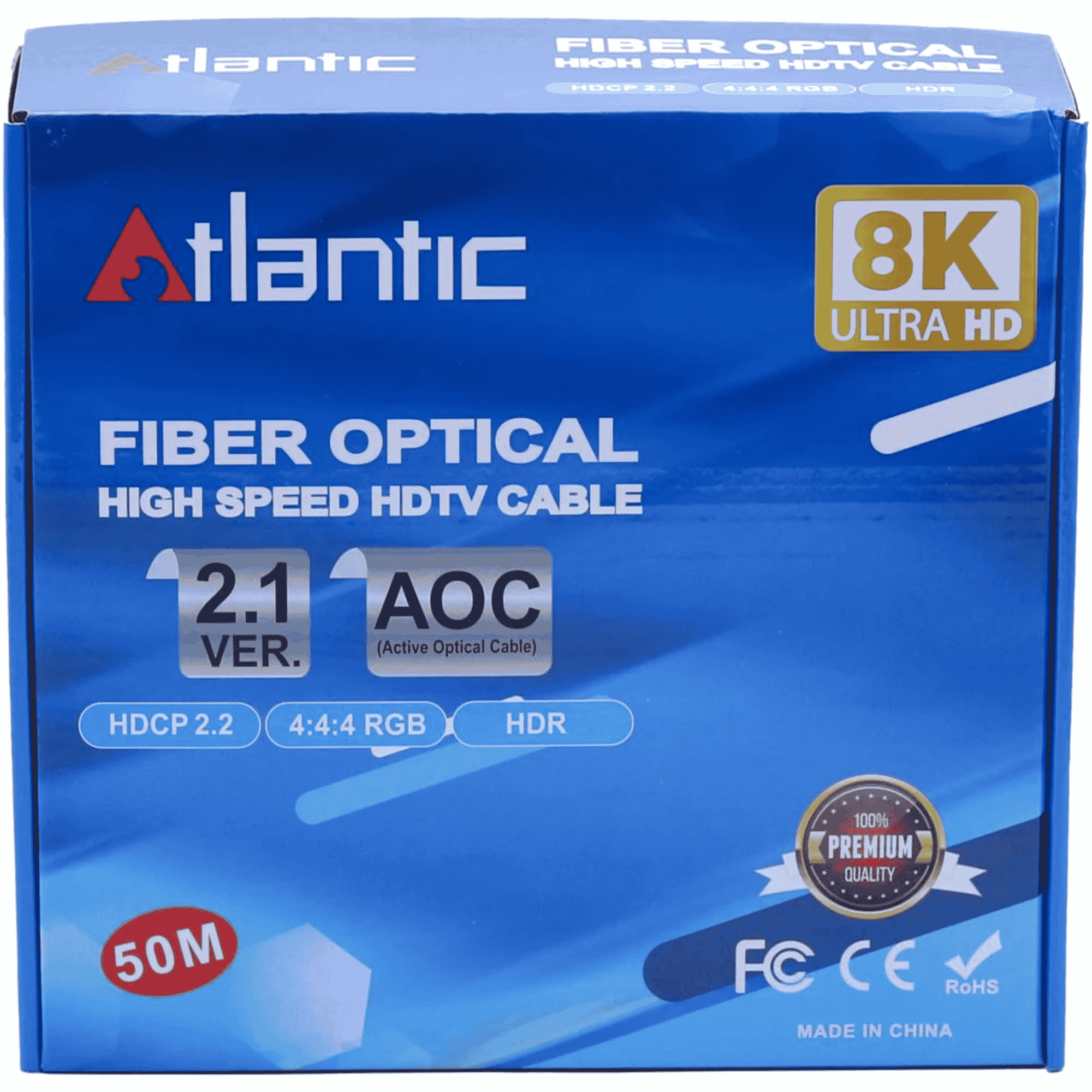 ATLANTIC HDMI Fiber Optical Cable 50m