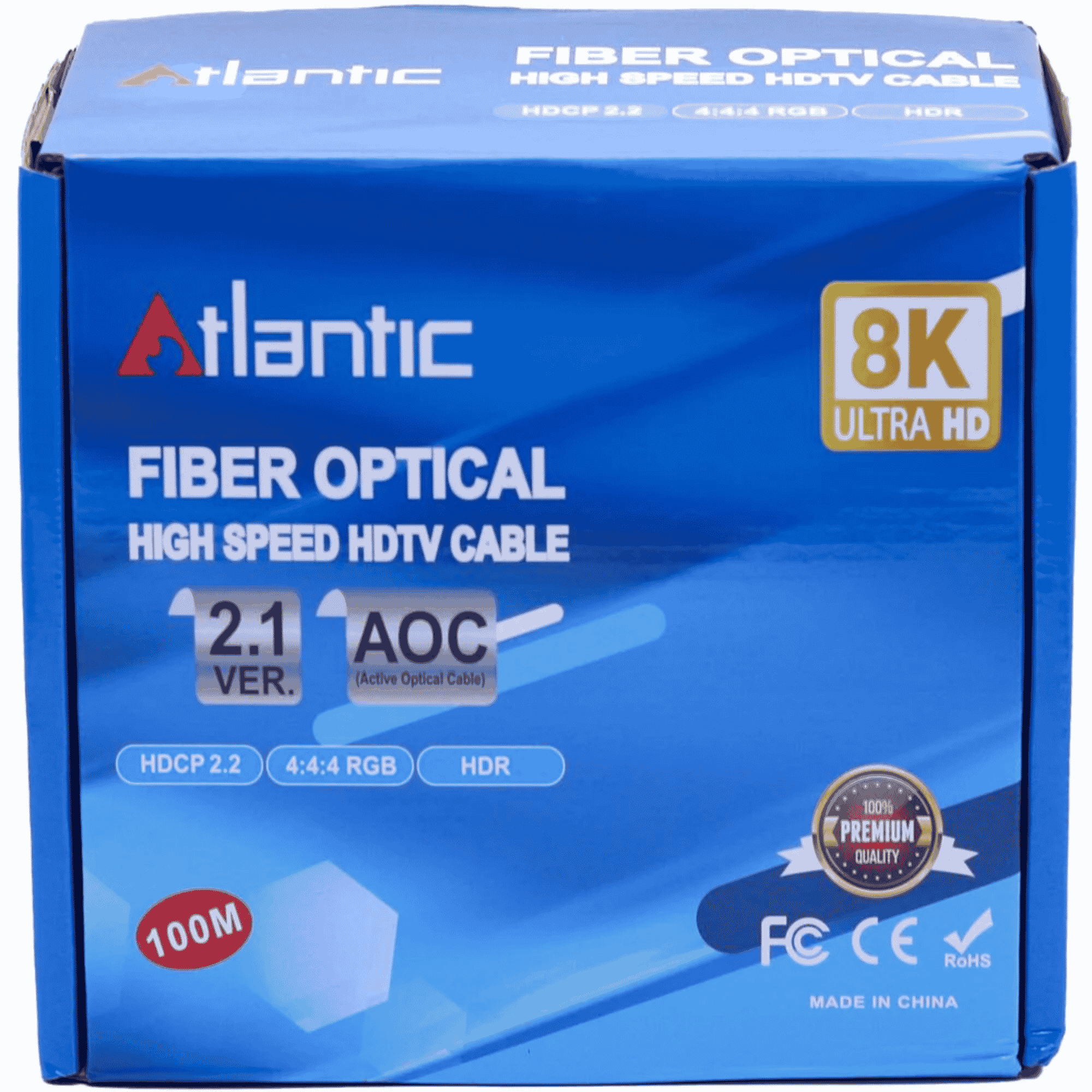 ATLANTIC HDMI Fiber Optical Cable 100m