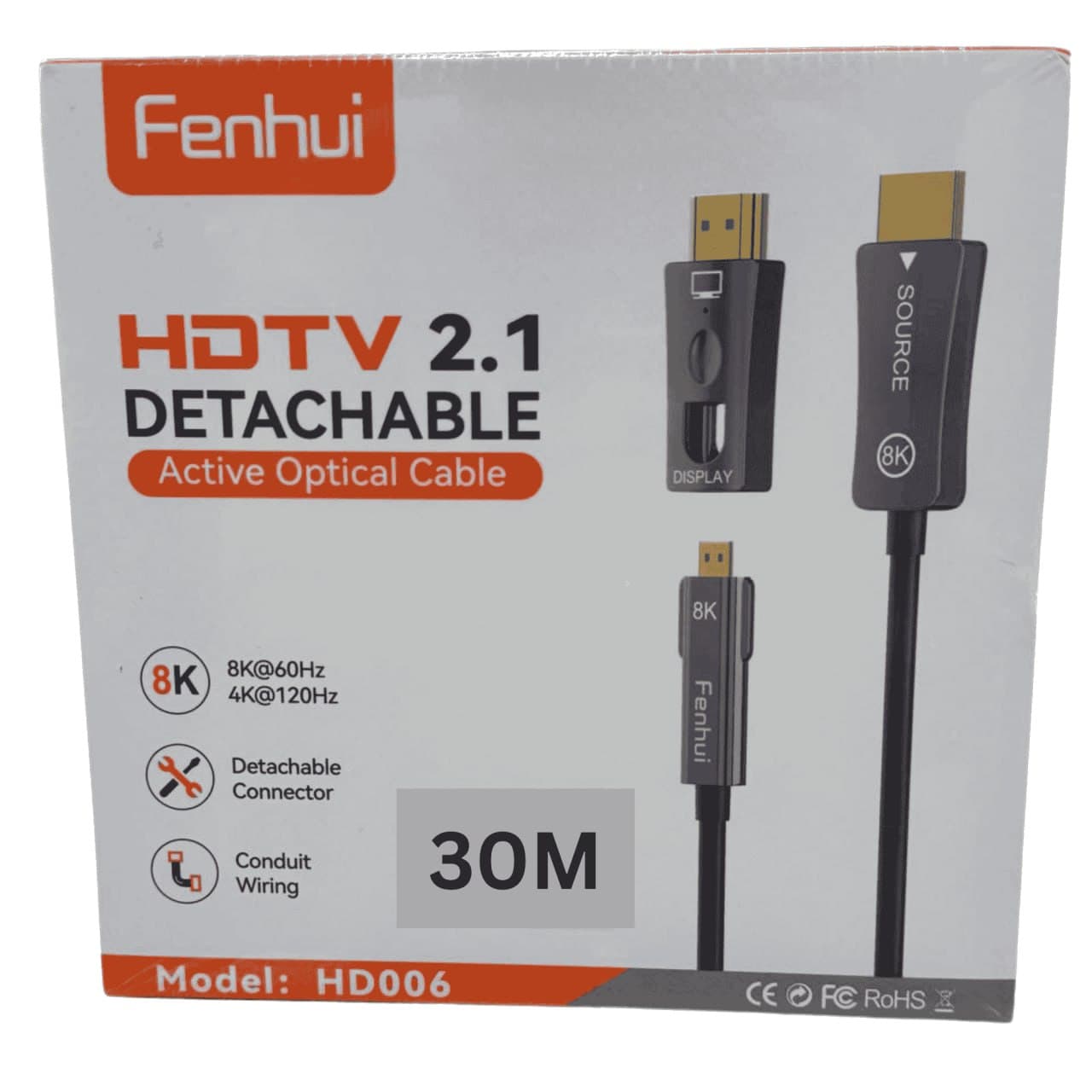 FENHUI HDMI Fiber Optical Cable 30m