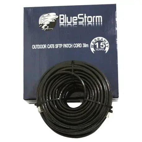 BlueStorm SFTP Cat6 Outdoor Patch Cord 50M