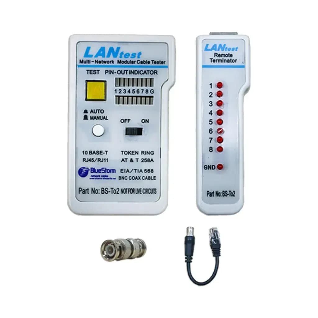 BlueStorm Ethernet LAN tester