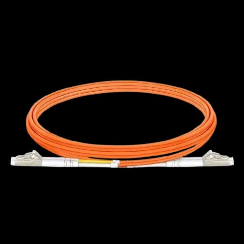 Bluestorm Fiber Optic Patch Cord Indoor LC/LC Duplex multi mode om1 15M