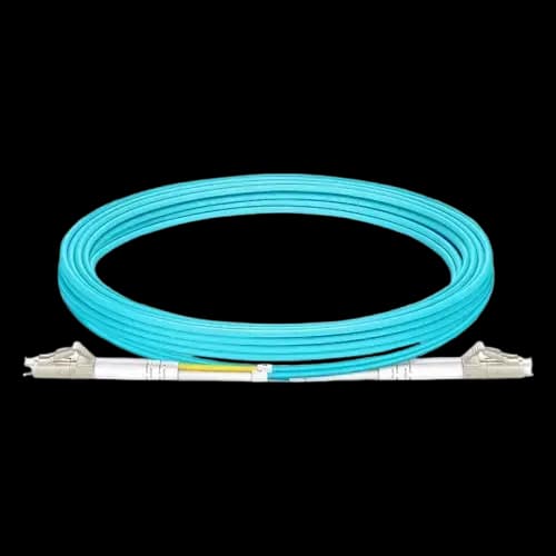 Bluestorm Fiber Optic Patch Cord Indoor lc/lc Duplex multi mode om4 15M