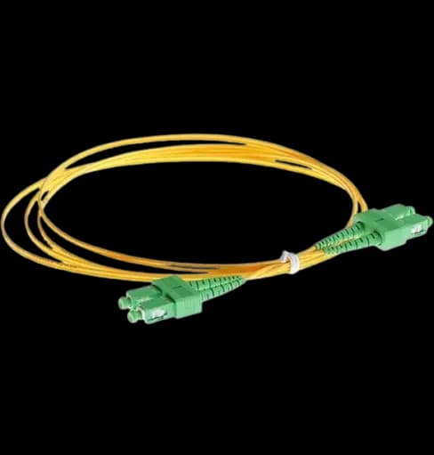 Bluestorm Fiber Optic Patch Cord Indoor SC/APC To SC/APC Duplex Single-Mode 3M