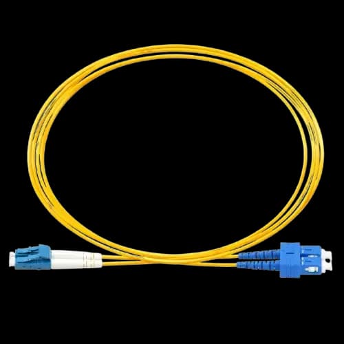 Bluestorm Fiber Optic Patch Cord Indoor SC/LC Duplex Single-Mode 10M