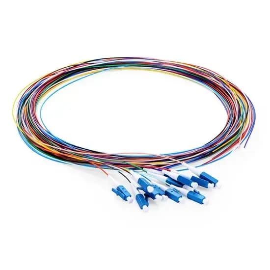 Bluestorm Pigtail LC Single mode 1M-12Color