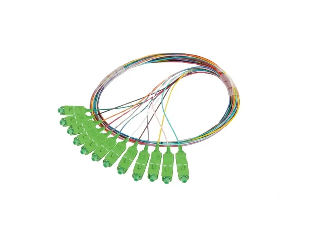 Bluestorm Pigtail SC/UPC Single Mode 1M-12 Color