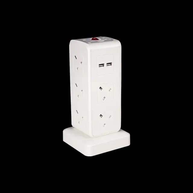 BlueStorm Power Strip 10 Way 5M With 4 USB Port