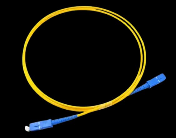 CCA Fiber Optic Patch Cord Indoor SC/SC Duplex Single-Mode 1M