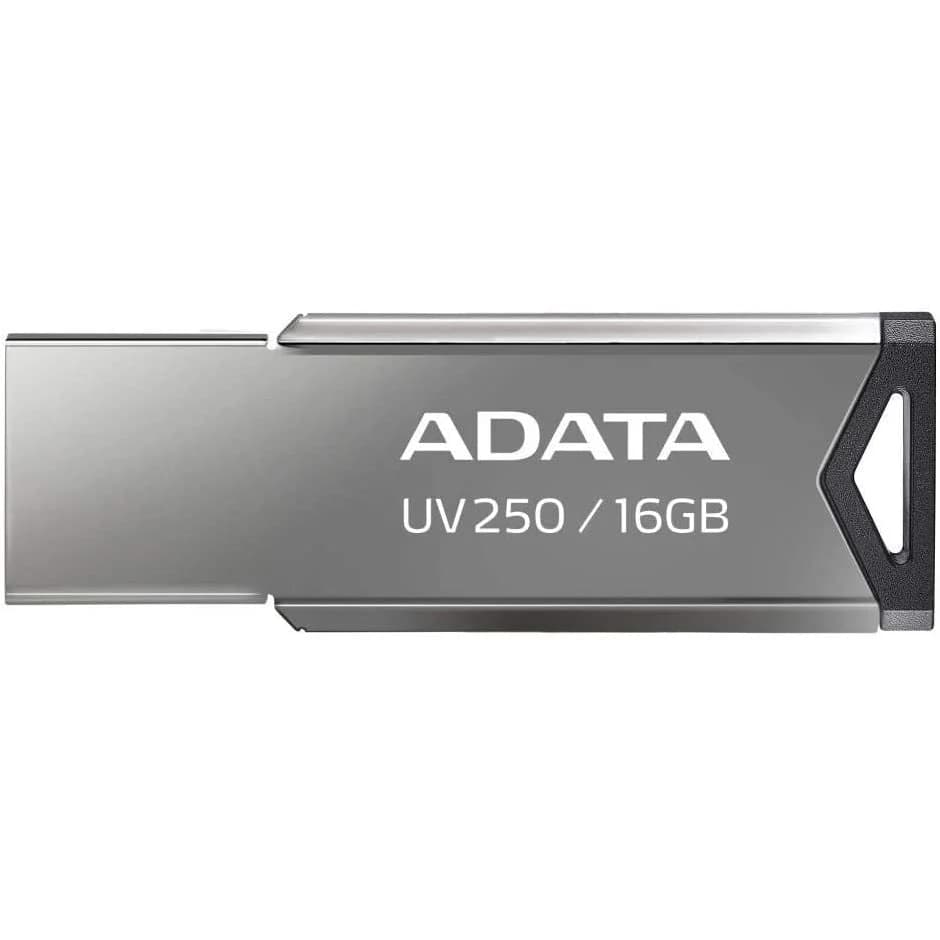 ADATA UV250 16GB USB 2.0 Metallic Flash Drive – Black