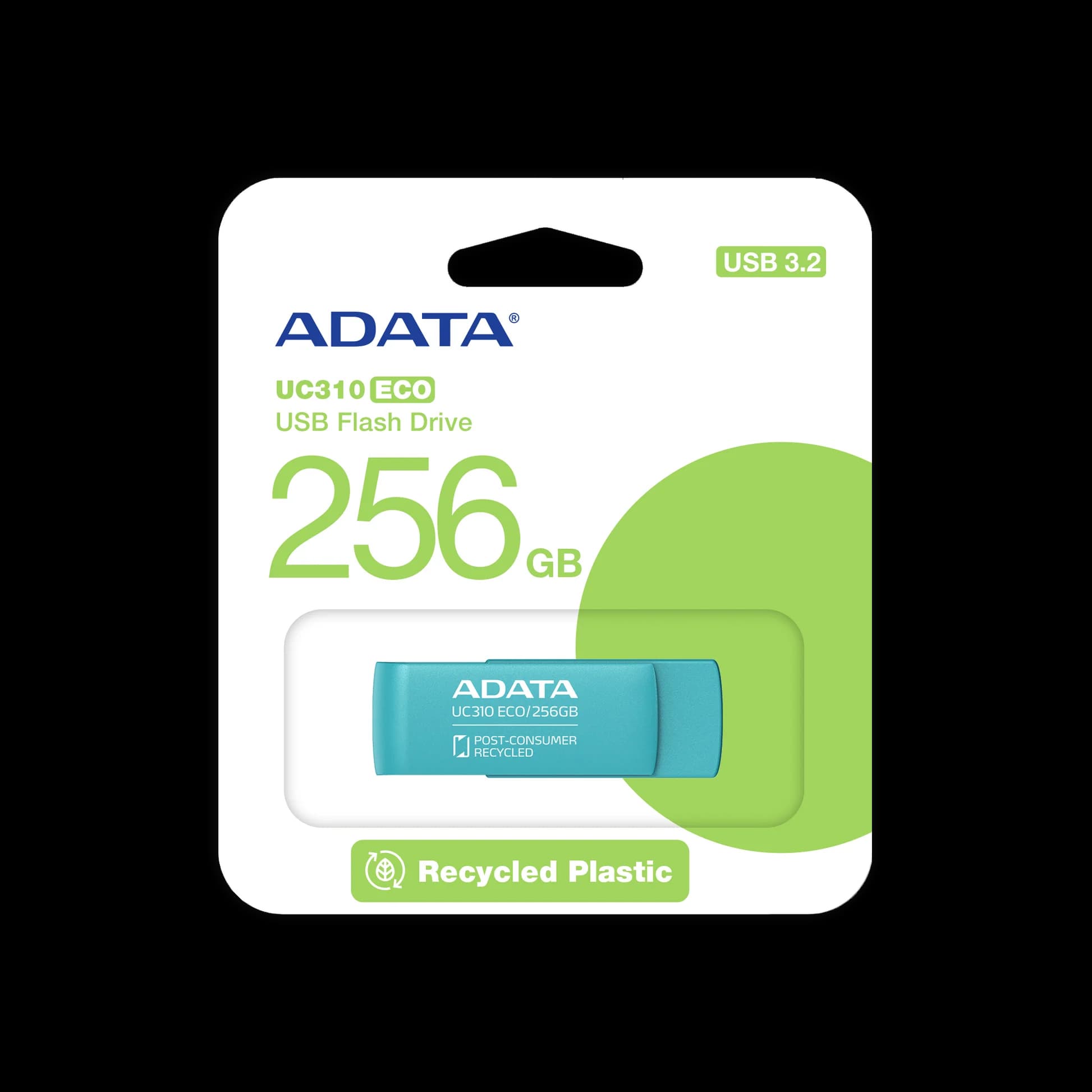 ADATA UC310 ECO 256GB USB 3.2 Gen1 Eco-Friendly Flash Drive