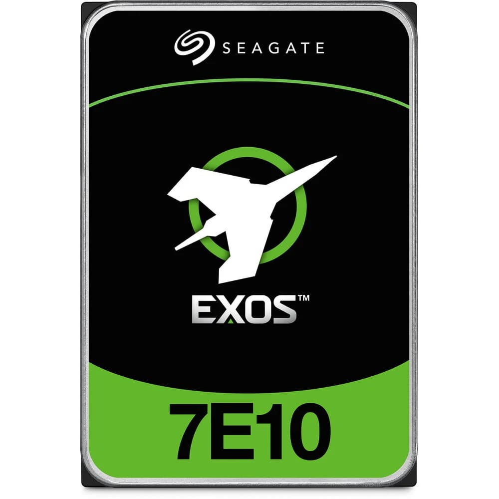 Seagate Exos 7E10 10TB Enterprise 3.5-Inch HDD – 7200RPM – SATA/SAS