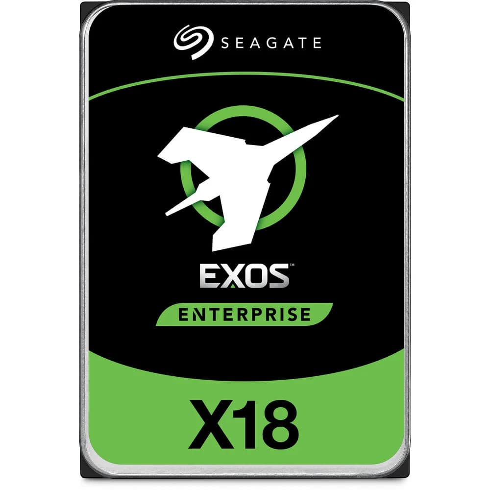Seagate Exos X18 12TB Enterprise 3.5-Inch SATA HDD – 7200RPM – 256MB Cache