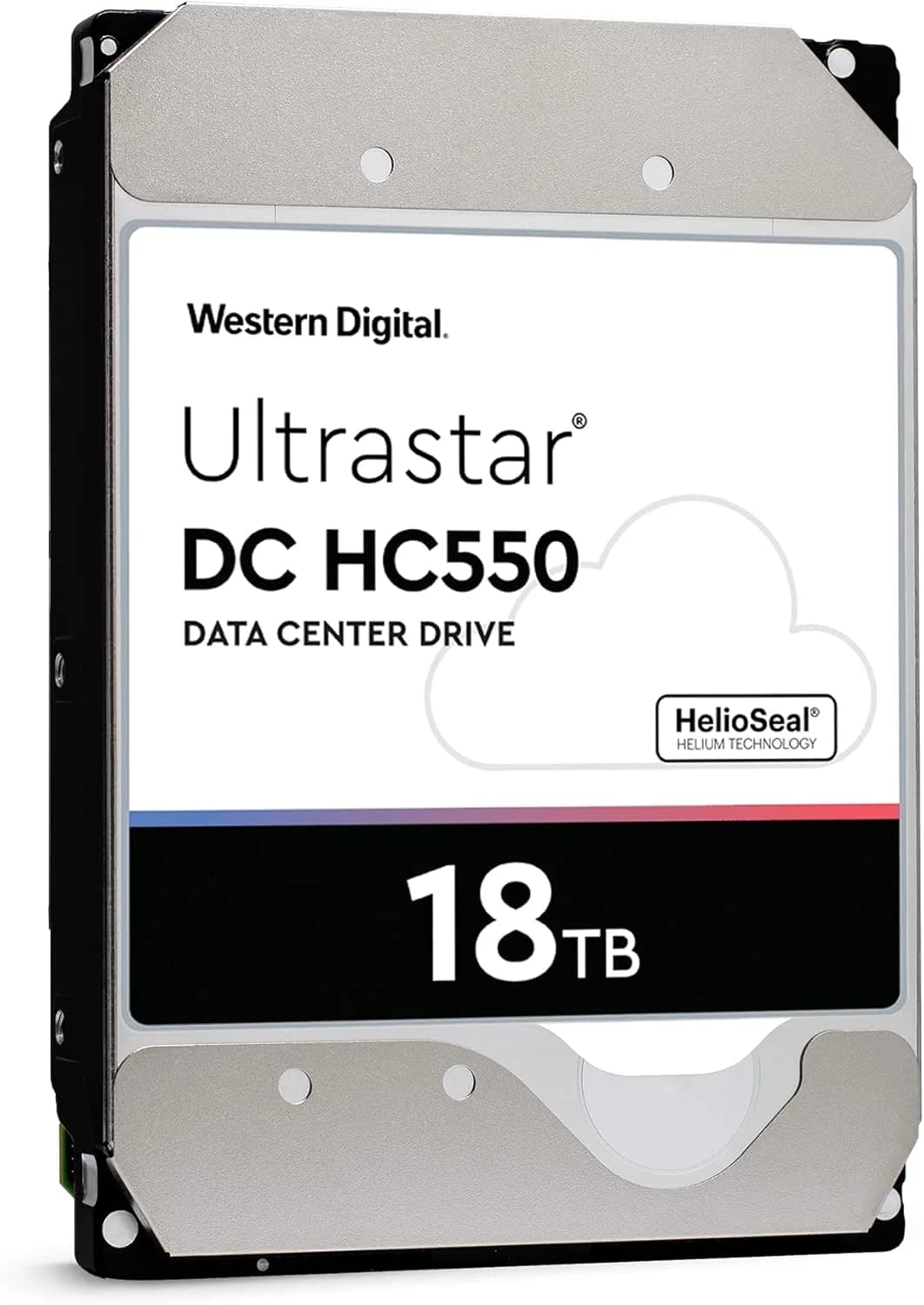 Western Digital Ultrastar DC HC550 18TB Enterprise Data Center HDD 3.5" SATA – WUH721818ALE6L4
