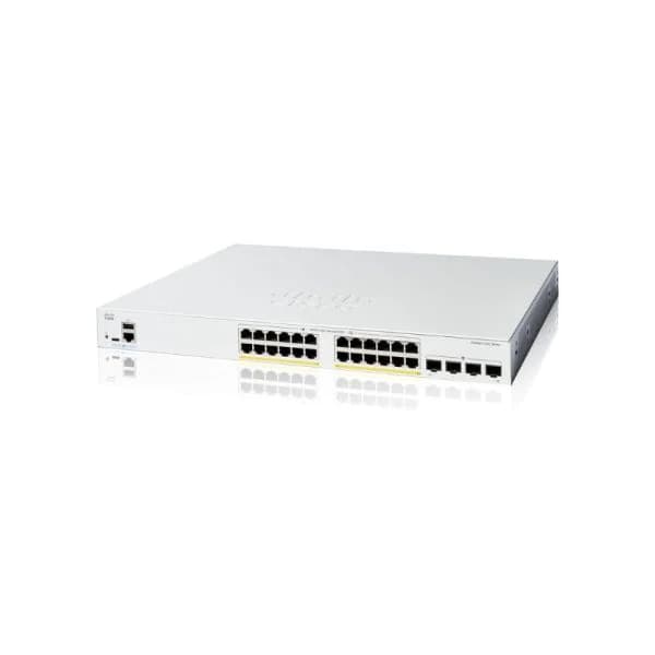 Cisco Catalyst C1200-24P-4G 24-Port Gigabit PoE+ Managed Switch with 4 SFP Ports
