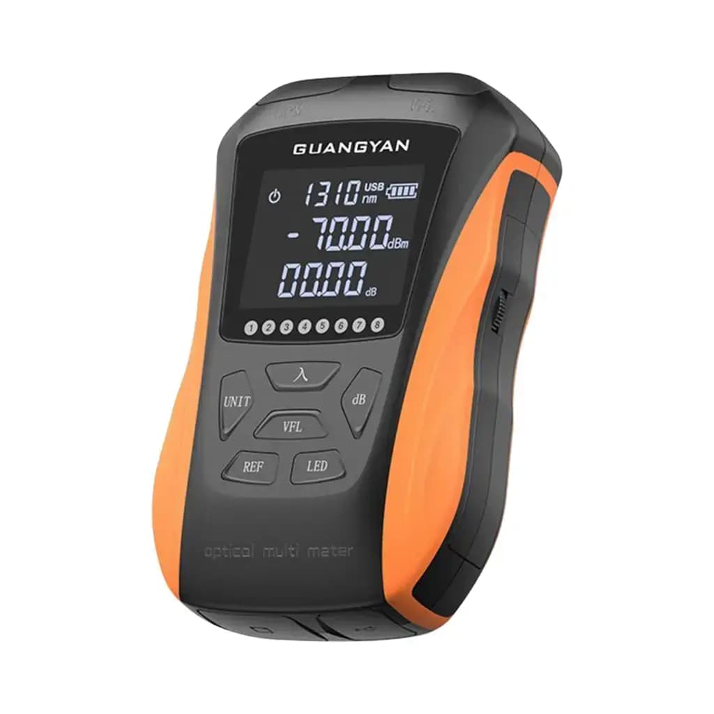 G8 5-in-1 Multifunction Fiber Optic Power Meter with 5KM VFL & LAN Tester