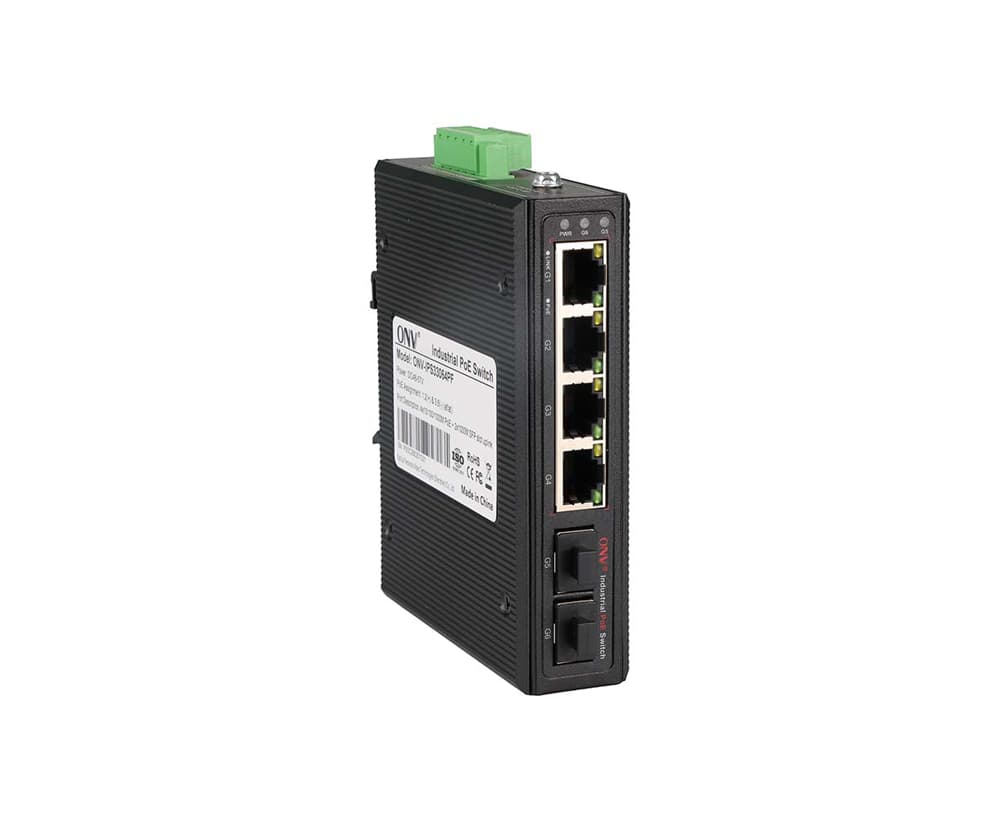 ONV 6-Port Gigabit Industrial PoE Switch – ONV-IPS33064PF