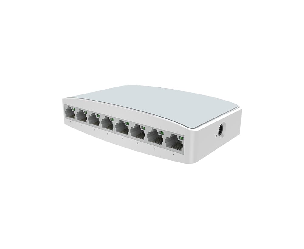 ONV-H1008S 8-Port 10/100Mbps Unmanaged Ethernet Switch