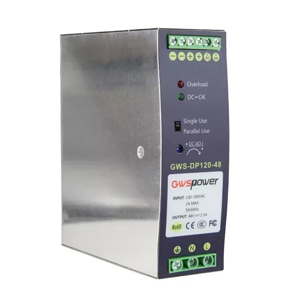 ONV GWS-DP240-48 240W 48V DIN Rail Industrial Power Supply
