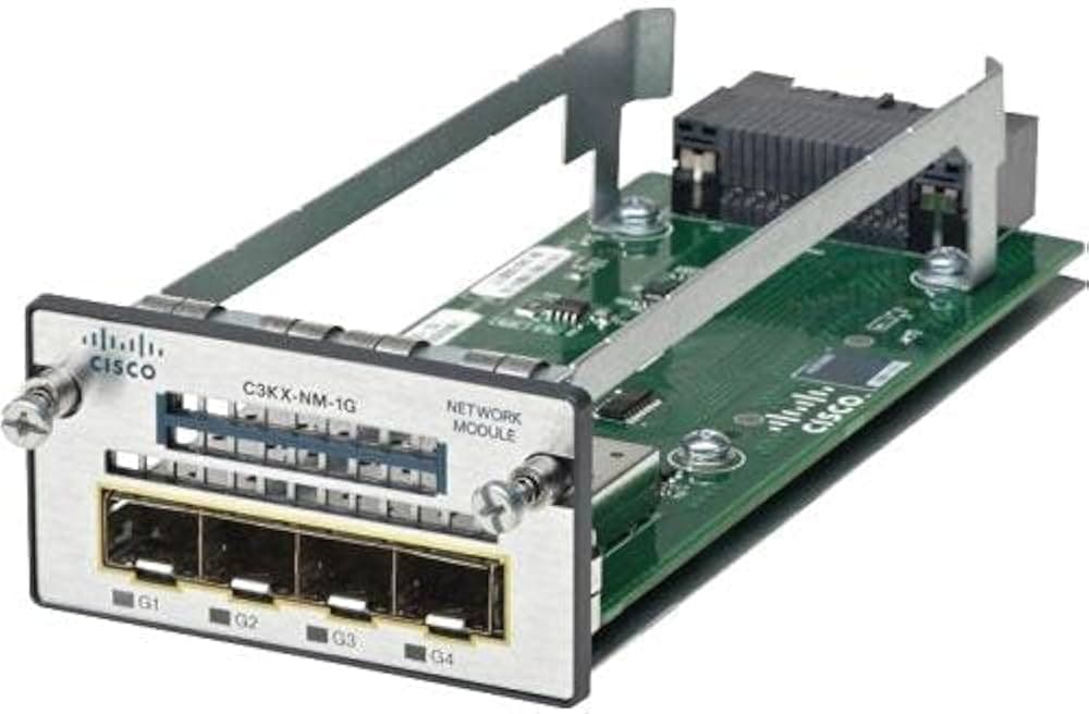 Cisco C3KX-NM-10G 4-Port SFP/SFP+ 10 Gigabit Ethernet Network Module
