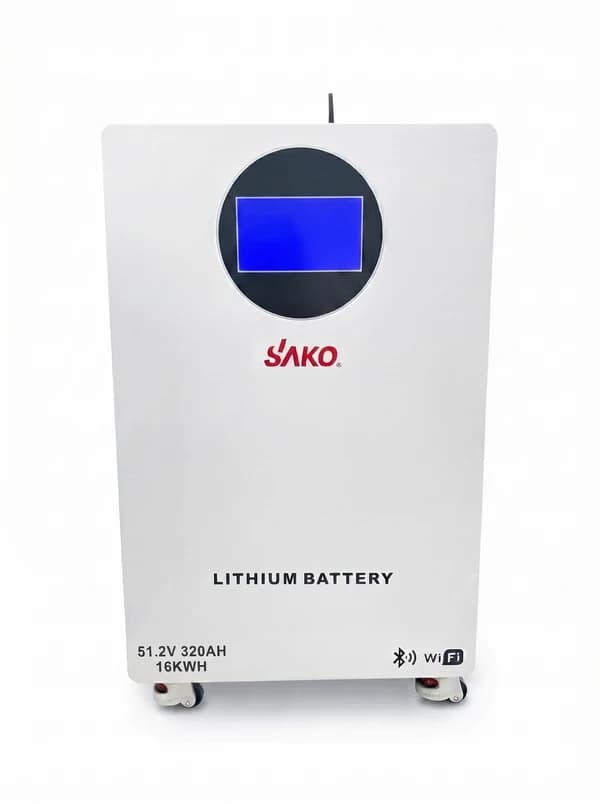 SAKO Li-Sun 16.384kWh 51.2V 320Ah LiFePO4 Battery
