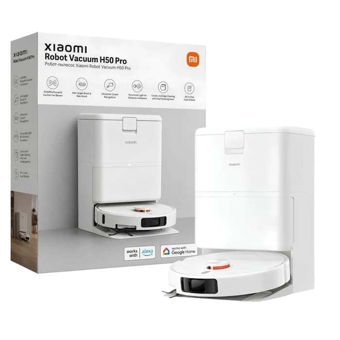 Xiaomi Robot Vacuum H50 Pro with All-in-One Station – 15,000Pa